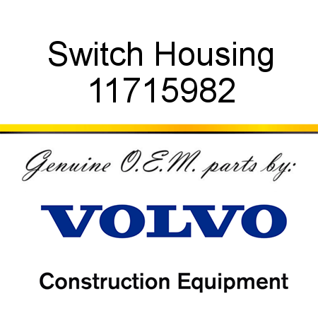 Switch Housing 11715982
