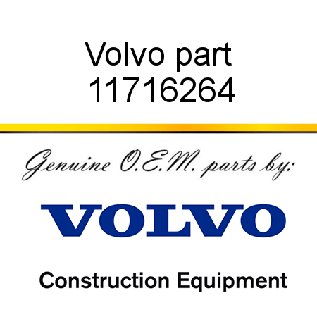 Volvo part 11716264