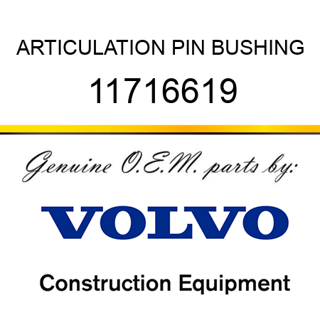 ARTICULATION PIN BUSHING 11716619