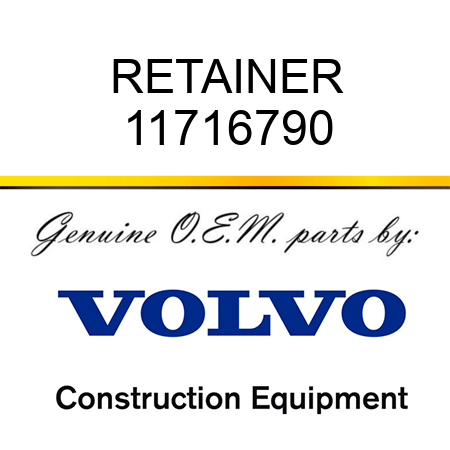 RETAINER 11716790