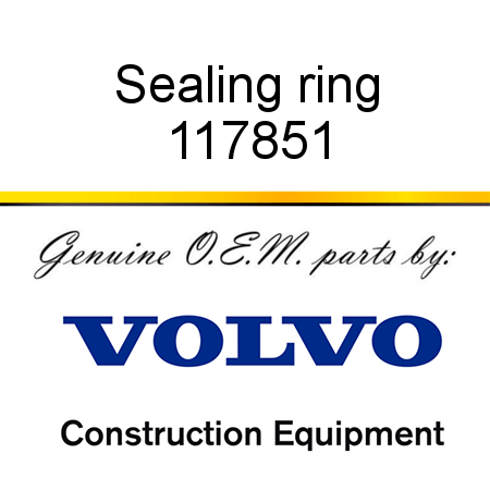 Sealing ring 117851
