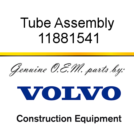 Tube Assembly 11881541