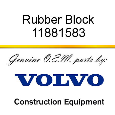 Rubber Block 11881583