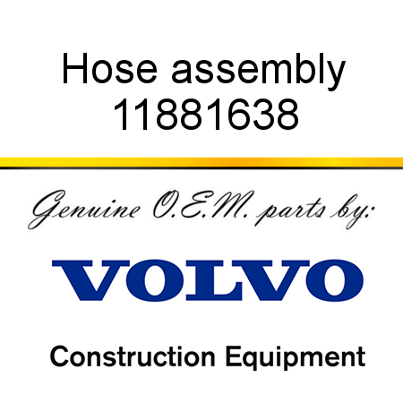 Hose assembly 11881638