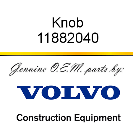 Knob 11882040