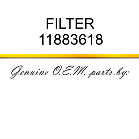 FILTER 11883618