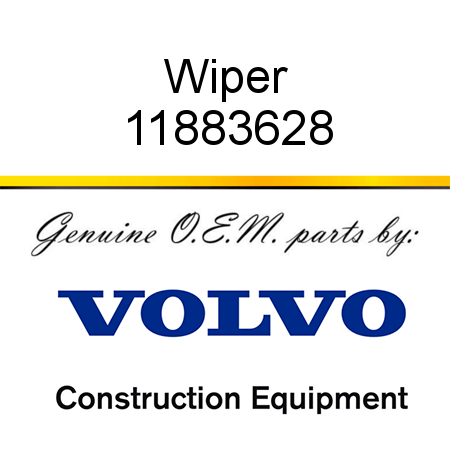 Wiper 11883628