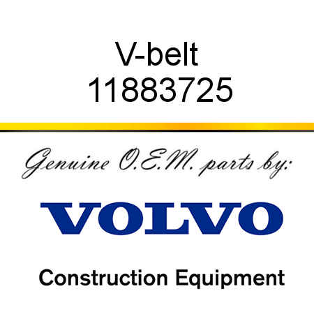 V-belt 11883725