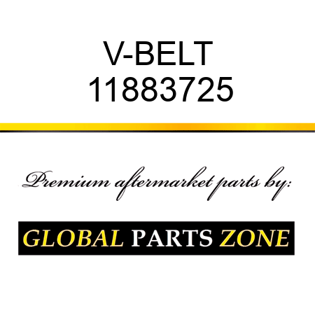 V-BELT 11883725