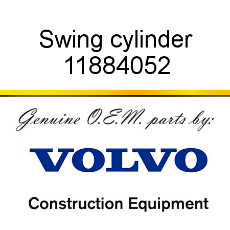 Swing cylinder 11884052