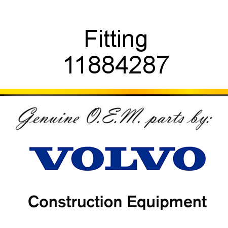 Fitting 11884287