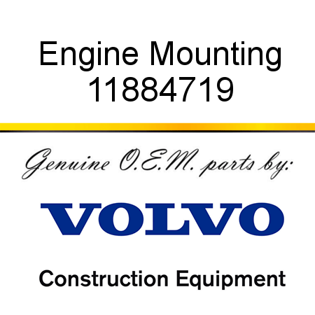 Engine Mounting 11884719