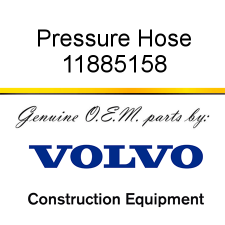 Pressure Hose 11885158