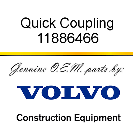 Quick Coupling 11886466