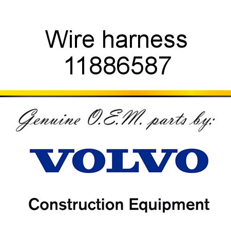 Wire harness 11886587