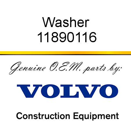 Washer 11890116