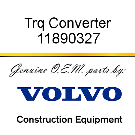 Trq Converter 11890327