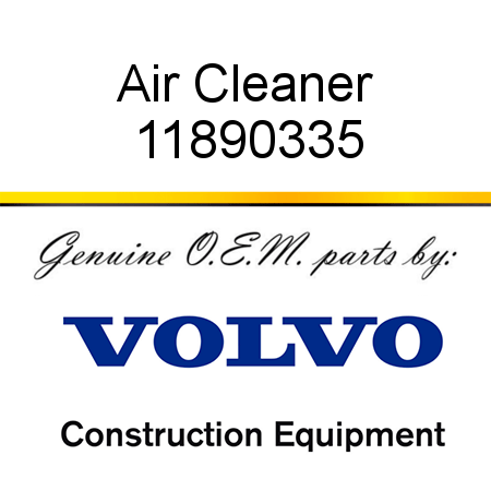 Air Cleaner 11890335