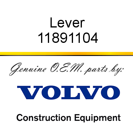 Lever 11891104