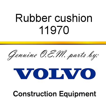 Rubber cushion 11970