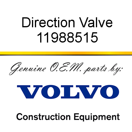 Direction Valve 11988515