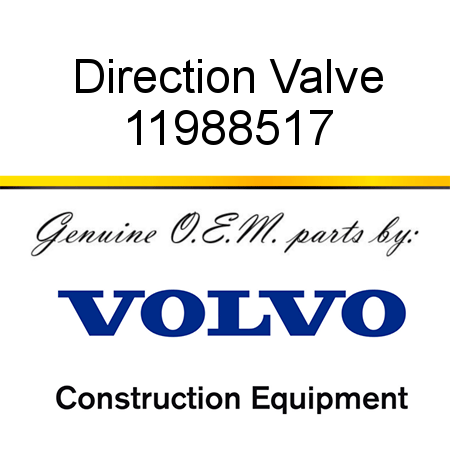 Direction Valve 11988517