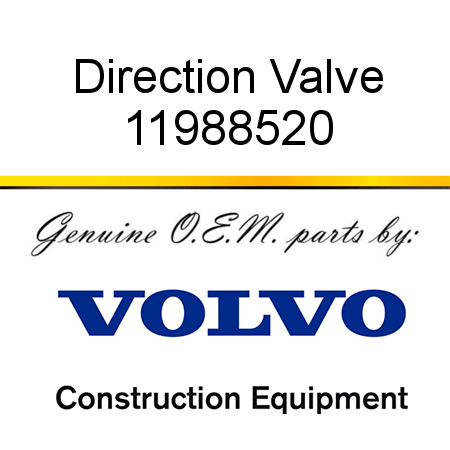 Direction Valve 11988520