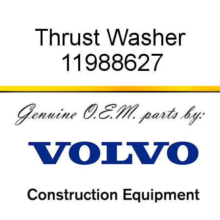 Thrust Washer 11988627