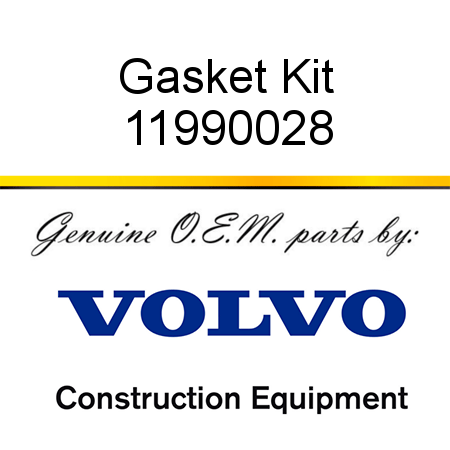 Gasket Kit 11990028