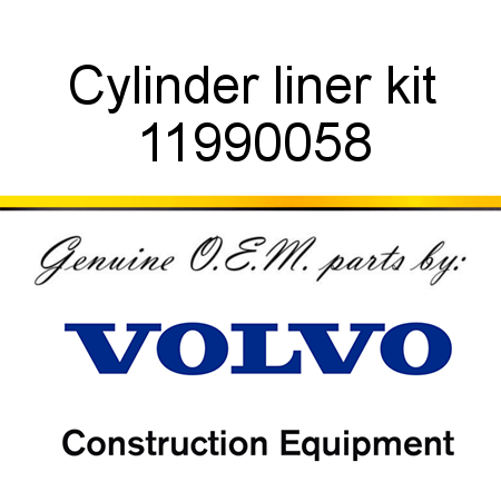 Cylinder liner kit 11990058