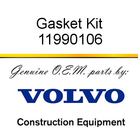 Gasket Kit 11990106