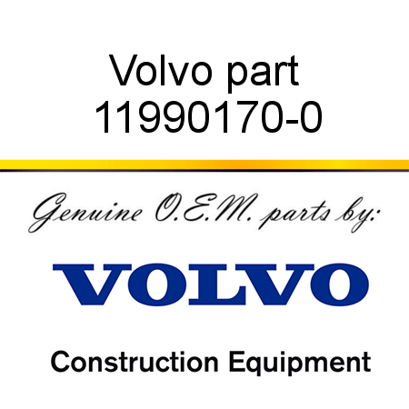 Volvo part 11990170-0
