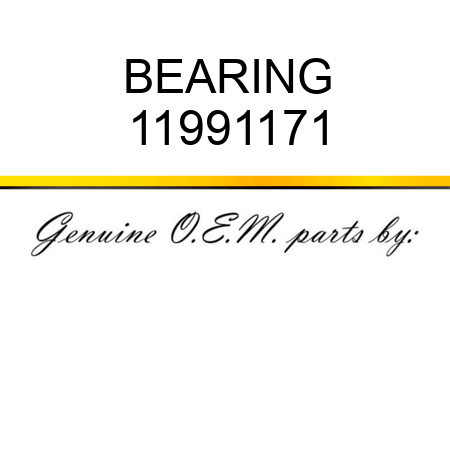 BEARING 11991171