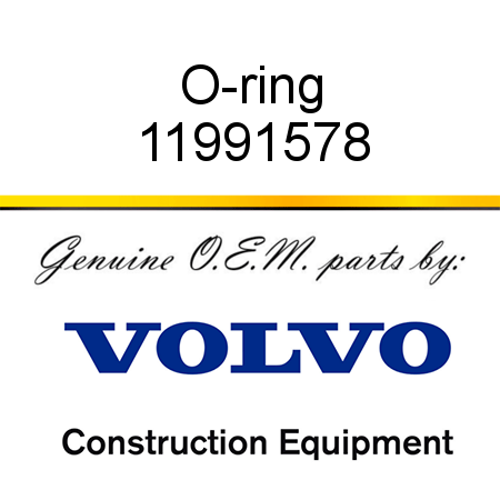 O-ring 11991578