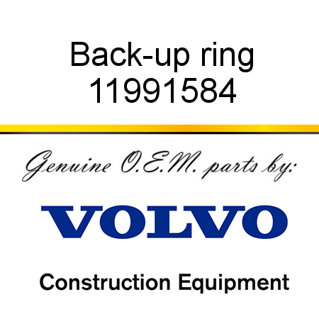 Back-up ring 11991584