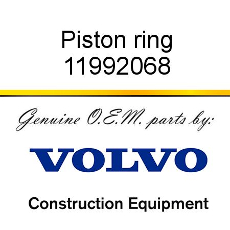 Piston ring 11992068