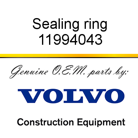 Sealing ring 11994043