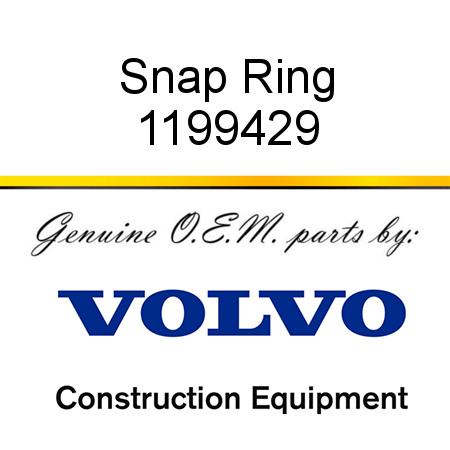 Snap Ring 1199429