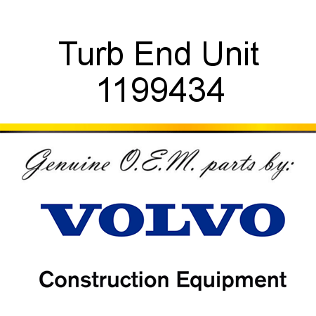 Turb End Unit 1199434
