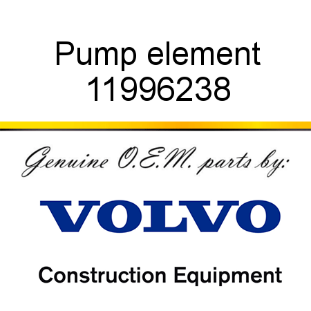 Pump element 11996238