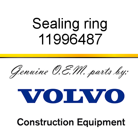 Sealing ring 11996487