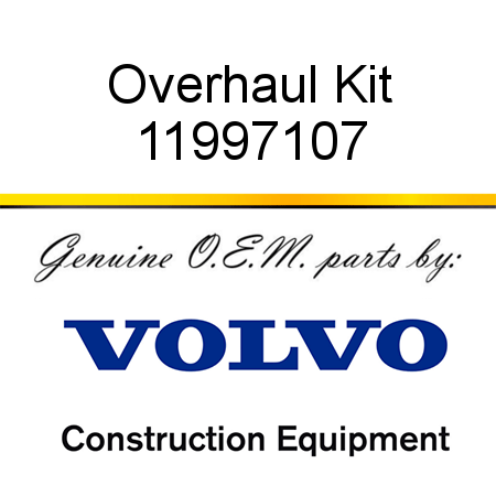 Overhaul Kit 11997107