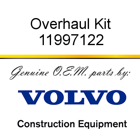 Overhaul Kit 11997122