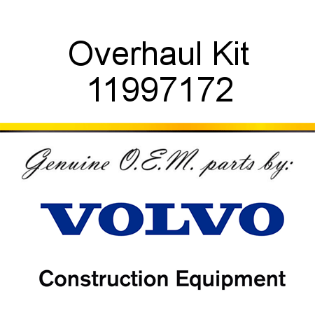 Overhaul Kit 11997172