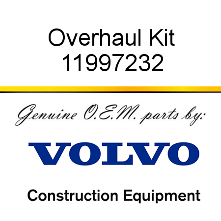 Overhaul Kit 11997232