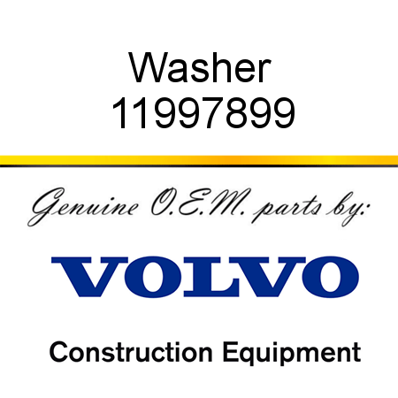 Washer 11997899