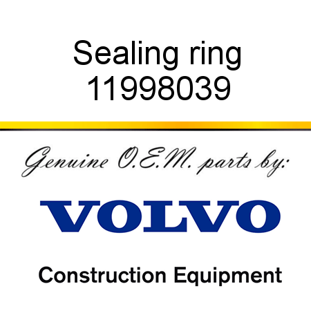 Sealing ring 11998039
