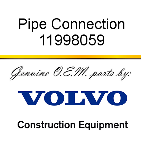 Pipe Connection 11998059