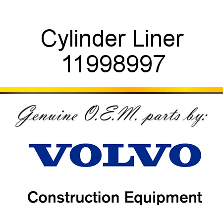 Cylinder Liner 11998997