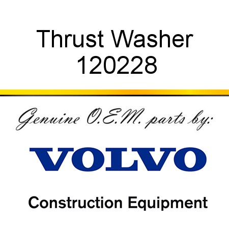 Thrust Washer 120228